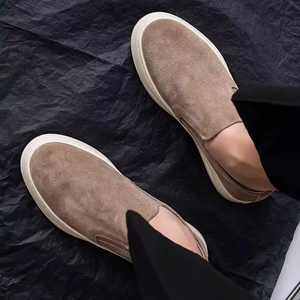 <span class=keywords><strong>Scarpe</strong></span> da <span class=keywords><strong>Uomo</strong></span> Personalizzate con Logo del Produttore, Suola Spessa in Camoscio Vegano, Mocassini Trendy Taglia 44 Europea - Product Image 1