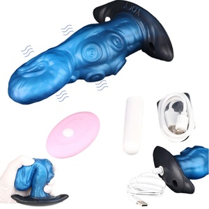 Vibrador Anal YOCY, Masajeador de Próstata, Dildo con Forma de Tentáculo, Plug Anal de Silicona con Nudo, 10 Vibraciones, Juguetes Sexuales - Product Image 1