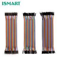 Câbles de pontage pour planche à pain I-SMART 20CM, longueur de fil au choix, kit de câbles Dupont assorti, mâle à mâle, câble ruban multicolore