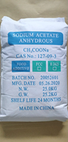 Approvisionnement d'usine Acétate de sodium de haute qualité anhydre/additif alimentaire trihydraté
