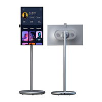 Ventes directes usine : Écran numérique portable intelligent 27 pouces FHD tactile Android 13.0 pour ascenseur, modèle 'Sexy Girl'