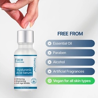 Sérum Visage Hydratant et Repulpant à l'Acide Polyglutamique Fermenté et Acide Hyaluronique Multi-Molécules 7D pour Peaux Sèches et Grasses – Marque Privée