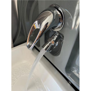 Évier pliable en plastique blanc/gris pour camping-car/yacht 484*594*416 mm Fonction pliable-GR-Y331 - Product Image 1