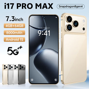 Nouveau modèle 2025 – Smartphone original I17 17 Pro Max 5G avec écran 144Hz de 7,3 pouces, appareil photo arrière 108MP, 16 Go + 1 To de stockage, processeur <span class=keywords><strong>Deca</strong></span> <span class=keywords><strong>Core</strong></span> MTK (version française) - Product Image 5