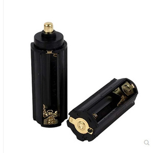 Support de piles AAA pour lampe torche, 3 cellules, en plastique, pour accessoires de lampe torche - Product Image 1