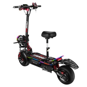 Monopattino Elettrico Pieghevole da 13 Pollici ad Alte Prestazioni per Adulti, Doppio Motore Brushless da 4200W, Batteria al Litio 72V 43Ah - Product Image 2