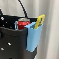 Sac de plage en EVA écologique personnalisé avec porte-gobelet intégré, sac fourre-tout antidérapant pour bouteille d'eau
