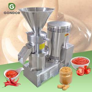 Moulin colloïdal superfin pour la vente au détail, fabrication de beurre de cacahuète, de sésame, de houmous, de confiture de piment, machine à broyer pour faire du beurre de noisettes - Product Image 1