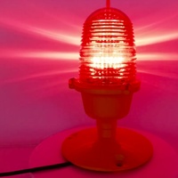 Wasserdichtes Niedrigintensitäts-LED-Hindernislicht Rot Dauerlicht Blinkend Telekommunikationsturm-Leuchtfeuer