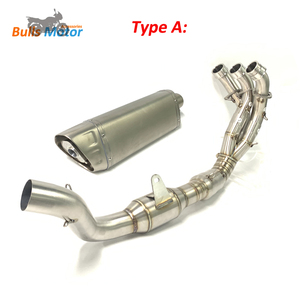 Échappement complet en acier inoxydable pour MT09 FZ09 tuyau d'échappement 2021 2022 MT 09 FZ09 <span class=keywords><strong>moto</strong></span> Tube d'échappement avant tuyau <span class=keywords><strong>moto</strong></span> <span class=keywords><strong>coude</strong></span> - Product Image 2