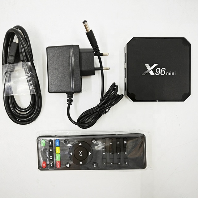 Tv Box X96 mini Manufacturers IPTV Streaming 4K Set-top box Amlogic S905 Original X96 mini Android TV Box