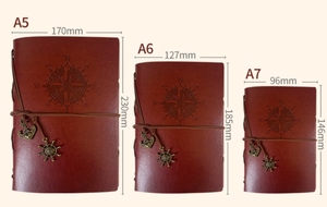 Lynmoe lpa092 A7 Bìa mềm PU da máy tính xách tay cầu vồng cạnh ràng buộc biểu tượng tùy chỉnh trống/Lót/Chấm trang khuyến mãi - Product Image 2