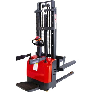 Brand New and High Quality 2T Electric Forklift 48V32AH PU Tires 1150mm Forks Narrow Aisle Pallet Truck - Product Image 5