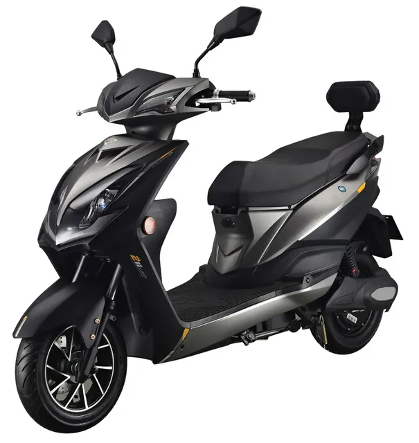 High-Speed Moped Scooters for Adults Long Range Electric Motorcycles with Power Supply From  Battery