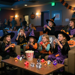 Pelotas Antiestrés de TPR con Agua para Halloween, Juguete para Aliviar el Estrés para Niños y Niñas - Product Image 3