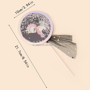 Decorazioni <span class=keywords><strong>per</strong></span> Torte a Forma <span class=keywords><strong>di</strong></span> Unicorno Usa e Getta Ecologiche all'Ingrosso <span class=keywords><strong>per</strong></span> Feste <span class=keywords><strong>di</strong></span> <span class=keywords><strong>Compleanno</strong></span> - Product Image 4