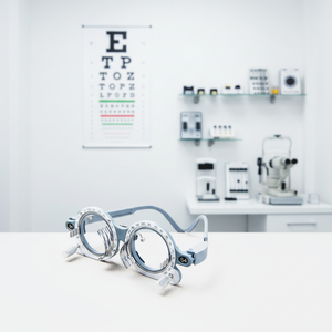 Montura de Prueba de Titanio Ajustable para Instrumentos Ópticos y Herramientas de Optometría - Product Image 6
