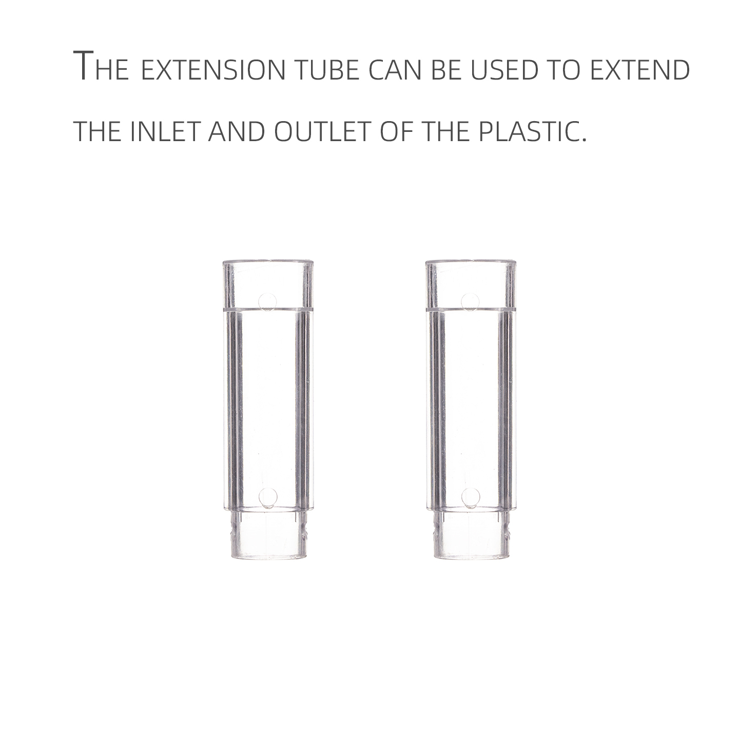 PC Extension Pipe 12mm-4cm (2/PACK)