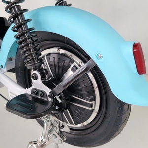 Trottinette électrique Cullinan 48V 20Ah 500W Moteur sans balais Éclairage LED Commuter urbain Unisexe Bleu - Product Image 3