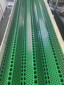 Clôture/barrière anti-poussière robuste en maille perforée, pare-vent et filet anti-poussière en aluminium pour bâtiment avec service de découpe - Product Image 2