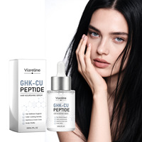GHK Cu Copper Peptide Hair Serum Spray Perawatan Rambut Mendalam Penyerapan Cepat Melembapkan Memperkuat Akar Tidak Berminyak