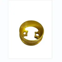 Vente d'usine forme ronde bouton en laiton poignée de meubles rampes de main courante d'escalier de Style Simple