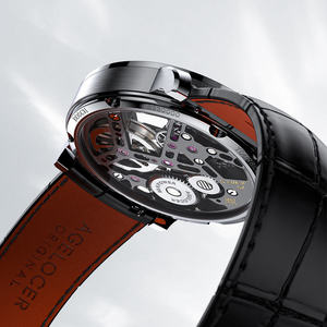 AGELOCER Original Tourbillon-Uhr Klassische Herren-Geschäftsuhr Formelle Luxus-Skelett-Automatikuhr Geburtstagsgeschenk für Männer - Product Image 3