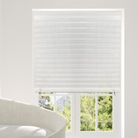 Stores plissés horizontaux modernes sans fil de haute qualité en tissu non tissé polyester/PP pour fenêtres