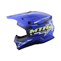 Helm Motor Profesional Ringan Empat Musim Universal ABS untuk Anak, Helm Off Road Moto Cross Anak