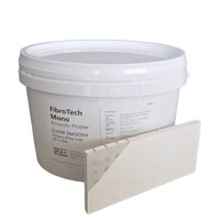 Système acoustique complet en plâtre monolithique perforé pour plafond, pulvérisation de plâtre acoustique