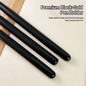 Kit de 3 pinceaux à ongles en nylon de style japonais pour liner, coloration, sculpture, gel UV, manucure - Product Image 6