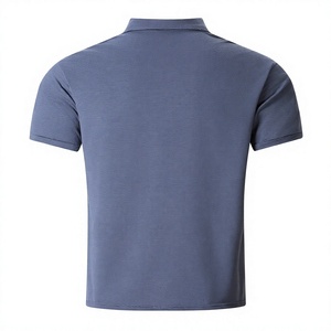 Chemises décontractées pour hommes personnalisées en usine, respirantes, écologiques, anti-rétrécissement, séchage rapide, à manches courtes, tricotées - Product Image 3