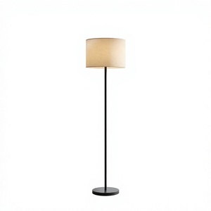 Lampe sur pied LED moderne décorative IQBAL COLLECTION, lumière de lecture très brillante, en fer, pour salon, chambre à coucher, CRI élevé 90 - Product Image 1