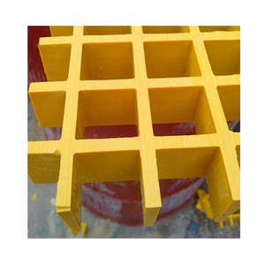 Produits en fibre de verre composite Frp Plate-forme de caillebotis de sol de haute qualité moulée - Product Image 1