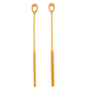 Food Silicone Straw Brush Long Handle Cleaning Baby Bottles and Cups <b>Gap</b> Water Straw Set Model H60 - Product Image 3