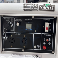 Générateur Diesel 8KW 10KW 15KW 220V 50Hz/60Hz pour blanchisserie, imprimerie, petite salle de sport, alimentation électrique, certifié CE, en stock