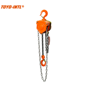Toyo-Intl Vt Serisi Manuel Zincirli Kaldırma Vinci 5 Ton Ağır Hizmet Tipi Emniyet Kilidi ile G80 Alaşımlı Çelik - Product Image 4