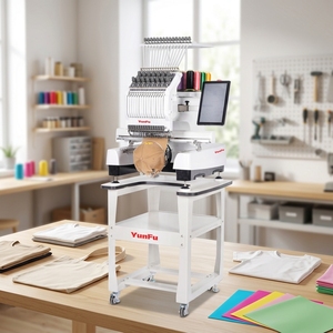 Nouvelle machine à broder informatisée avec 15 aiguilles et moteur pour une <span class=keywords><strong>broderie</strong></span> de haute précision pour les industries du vêtement et du textile domestique - Product Image 2