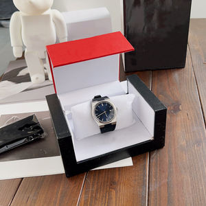 Montre à quartz pour homme, cadran bleu, cristal saphir, acier inoxydable 316, étanche, lumineuse, montres de luxe pour homme - Product Image 4