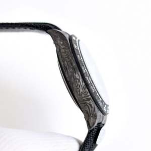 Reloj Mecánico Automático Cronógrafo de Carreras de Fibra de Carbono para Hombre de Alta Calidad, Estilo Deportivo, Esfera Multifunción, Bisel con Tacómetro - Product Image 3