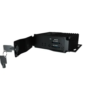 MDVR车辆录像机1080P AHD 3G/4G标清移动dvr套件，带4CH车辆监控系统mdvr 4g全球定位系统wifi