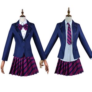 <span class=keywords><strong>Shoko</strong></span> Komi-Disfraz Cosplay de Shouko Tadano Hitohito Osana, falda púrpura, uniforme de escuela, peluca - Product Image 2