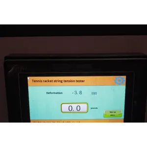 Dokunmatik ekran basınç ölçer ile yüksek doğruluk Badminton ve tenis raketi dize gerginlik test cihazı - Product Image 2