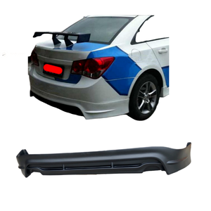 Tự Động Cơ Thể Hệ Thống Mới 2009-2013 Chevrolet Cruze Loại E Rộng Cơ Thể Kit Phía Sau Khuếch Tán Lip Bumper Phần PP Nhựa Nâng Cấp Xe - Product Image 1