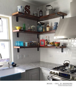 <span class=keywords><strong>Étagère</strong></span> murale en bois de pin, forte capacité de <span class=keywords><strong>charge</strong></span>, écologique, sans perforation, <span class=keywords><strong>étagère</strong></span> simple rangée, cuisine, salon - Product Image 3