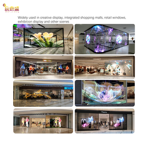 Ultra-Thin Flexible P3.91 LED Display Screen Holographic Transparent Retail Store <strong>Windows</strong> for Indoor Advertising OEM SDK - Product Image 6
