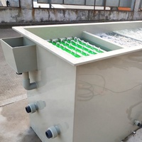 Support MBBR, Biofiltre pour l'aquaculture piscicole, Biofiltre d'aquaculture HDPE MBBR Prix pour l'élevage de poissons en intérieur