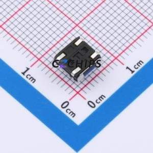 TS-1158UB-B-D-BL Tactile Switch SMD Switch Single Pole Single Throw Round Button 1.6N Vertical Mount - Product Image 2
