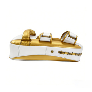 Cible de frappe basse F3305 en cuir microfibre pour entraînement de combat Muay Thai Taekwondo Sanda – Cibles pour pieds et mains - Product Image 3