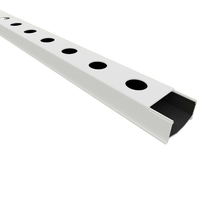 Système hydroponique en PVC, canal NFT en plastique, couleur noir et blanc G&N pour la culture de plantes et de légumes-feuilles